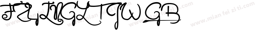 FZYINGLT JW GB字体转换